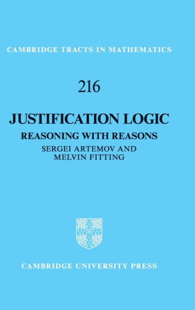 Book cover of: Justification Logic. By: Sergei Artemov