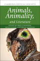 Book cover of: Animals, Animality, and Literature. By: Bruce Boehrer