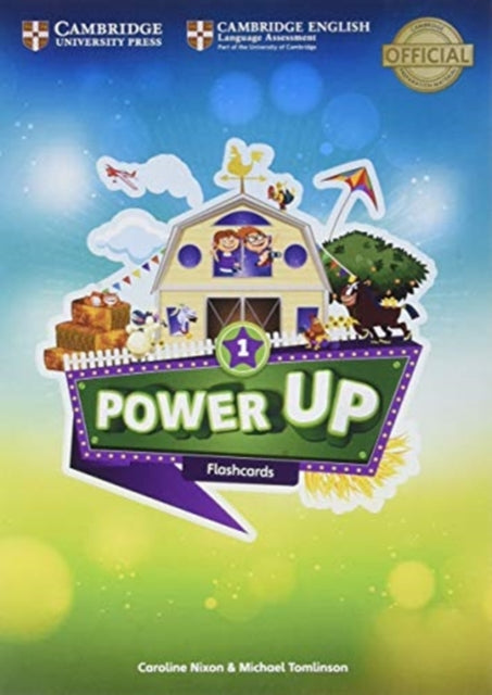 Book cover of: Power Up Level 1 Flashcards (Pack of 179). By: Caroline Nixon
