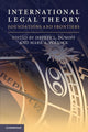 Book cover of: International Legal Theory. By: Jeffrey L. Dunoff