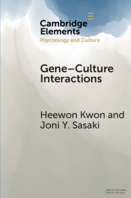 Book cover of: Gene-Culture Interactions. By: Joni Y. Sasaki