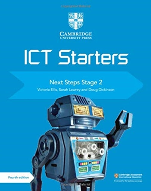 Book cover of: Cambridge ICT Starters Next Steps Stage 2. By: Victoria Ellis