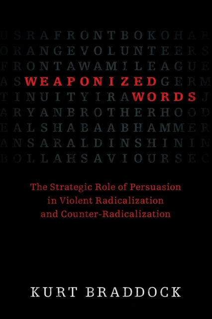 Book cover of: Weaponized Words. By: Kurt Braddock