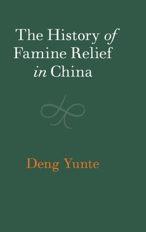 History of Famine Relief in China