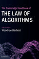 Book cover of: Cambridge Handbook of the Law of Algorithms. By: Woodrow Barfield