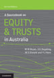 Book cover of: Sourcebook on Equity and Trusts in Australia. By: Michael Bryan