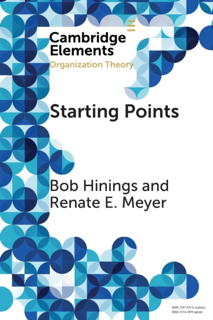 Book cover of: Starting Points. By: Bob Hinings