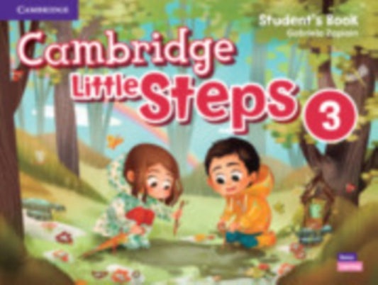 Book cover of: Cambridge Little Steps Level 3 Student's Book. By: Gabriela Zapiain