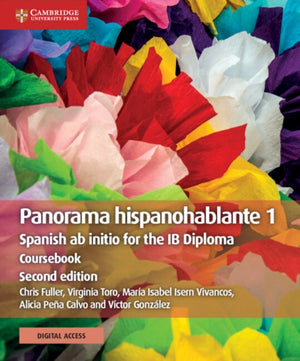 Panorama hispanohablante 1 Coursebook with Digital Access (2 Years), Spanish ab initio for the IB Diploma