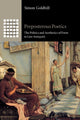 Book cover of: Preposterous Poetics. By: Simon Goldhill