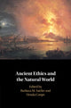 Book cover of: Ancient Ethics and the Natural World. By: Barbara M. Sattler