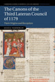 Book cover of: Canons of the Third Lateran Council of 1179. By: Danica Summerlin