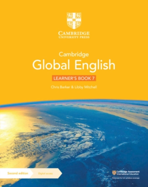 Book cover of: Cambridge Global English Learner's Book 7 with Digital Access (1 Year). By: Chris Barker