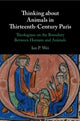Book cover of: Thinking about Animals in Thirteenth-Century Paris. By: Ian P. Wei