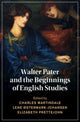 Book cover of: Walter Pater and the Beginnings of English Studies. By: Charles Martindale