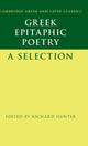Book cover of: Greek Epitaphic Poetry. By: Richard Hunter