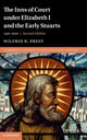 Book cover of: Inns of Court under Elizabeth I and the Early Stuarts. By: Wilfrid R. Prest