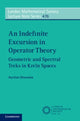 Book cover of: Indefinite Excursion in Operator Theory. By: Aurelian Gheondea