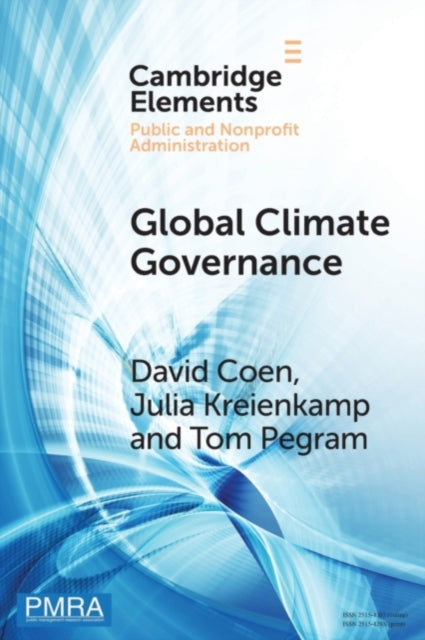 Book cover of: Global Climate Governance. By: David Coen
