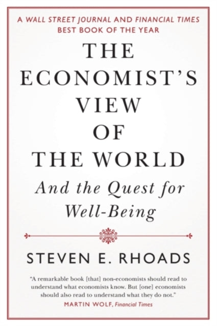 Book cover of: Economist's View of the World. By: Steven E. Rhoads