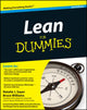 Book cover of: Lean For Dummies. By: Natalie J. Sayer