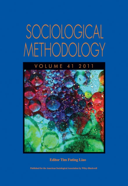 Book cover of: Sociological Methodology, Volume 41, 2011. By: Tim Futing Liao