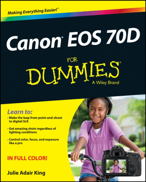 Book cover of: Canon EOS 70D For Dummies