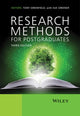 Book cover of: Research Methods for Postgraduates. By: Tony Greenfield