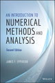 Book cover of: Introduction to Numerical Methods and Analysis. By: James F. Epperson