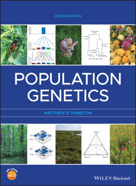 Book cover of: Population Genetics. By: Matthew Hamilton