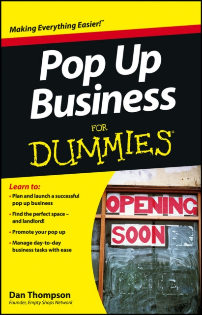 Book cover of: Pop-Up Business For Dummies