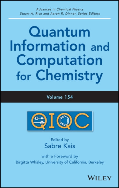 Book cover of: Quantum Information and Computation for Chemistry, Volume 154