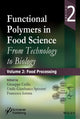 Book cover of: Functional Polymers in Food Science. By: Giuseppe Cirillo