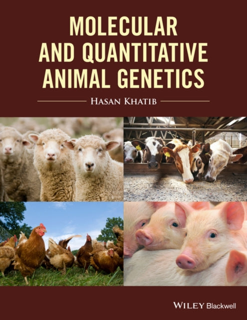 Book cover of: Molecular and Quantitative Animal Genetics