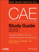 Book cover of: CAE Study Guide 2015. By: American Society of Association Executives Staff