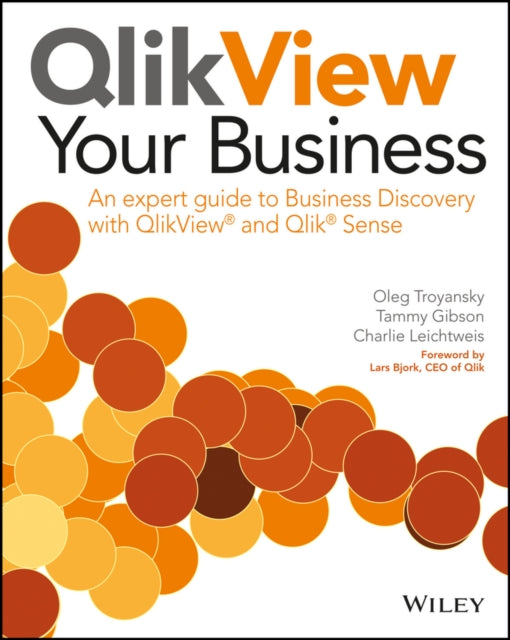 Book cover of: QlikView Your Business. By: Oleg Troyansky