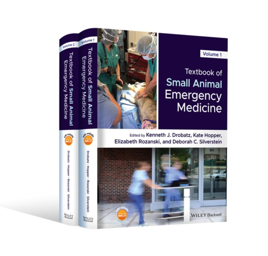Book cover of: Textbook of Small Animal Emergency Medicine. By: Kenneth J. Drobatz