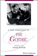 Book cover of: New Companion to The Gothic. By: David Punter