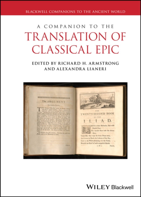 Book cover of: Companion to the Translation of Classical Epic. By: Richard Armstrong