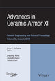 Book cover of: Advances in Ceramic Armor XI, Volume 36, Issue 4. By: Jerry C. LaSalvia