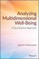 Book cover of: Analyzing Multidimensional Well-Being. By: Satya R. Chakravarty