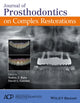 Book cover of: Journal of Prosthodontics on Complex Restorations. By: Nadim Z. Baba