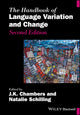 Book cover of: Handbook of Language Variation and Change