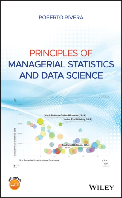 Book cover of: Principles of Managerial Statistics and Data Science. By: Roberto Rivera