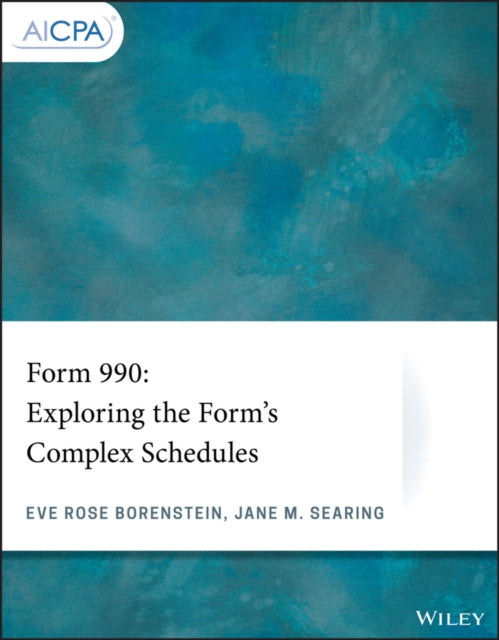 Book cover of: Form 990. By: Eve Rose Borenstein