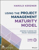 Book cover of: Using the Project Management Maturity Model. By: Harold Kerzner