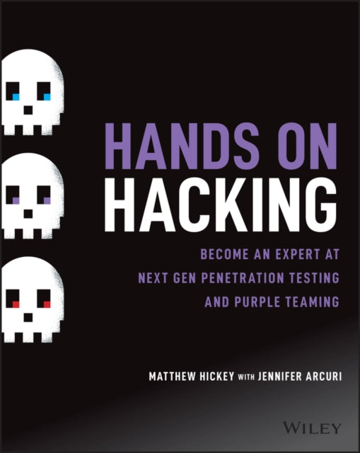 Book cover of: Hands on Hacking. By: Jennifer Arcuri