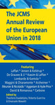 Book cover of: JCMS Annual Review of the European Union in 2018. By: Theofanis Exadaktylos