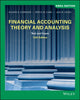 Book cover of: Financial Accounting Theory and Analysis