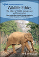 Book cover of: Wildlife Ethics. By: C. Palmer